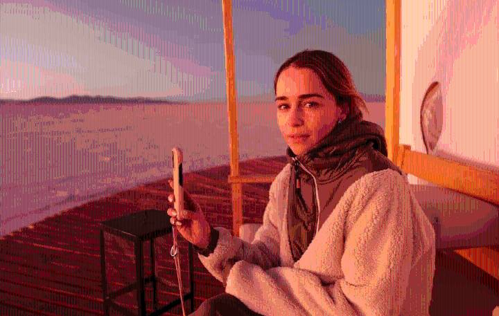 Las fotos de las increíbles vacaciones de Emilia Clarke, actriz de Gem of Thrones, en Argentina