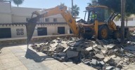 El Ayuntamiento de Nerja inicia la reurbanización de la calle María Garrafón Julia