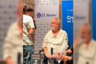 David Lebón emocionado hasta las lágrimas con las palabras de una fan