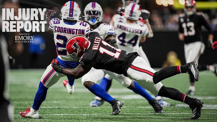 Falcons injury report: Jalon Walker among 4 starters who miss practice