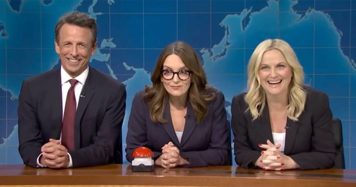 Amy Poehler Recruits Tina Fey, Seth Meyers for ‘Weekend Update’ Return