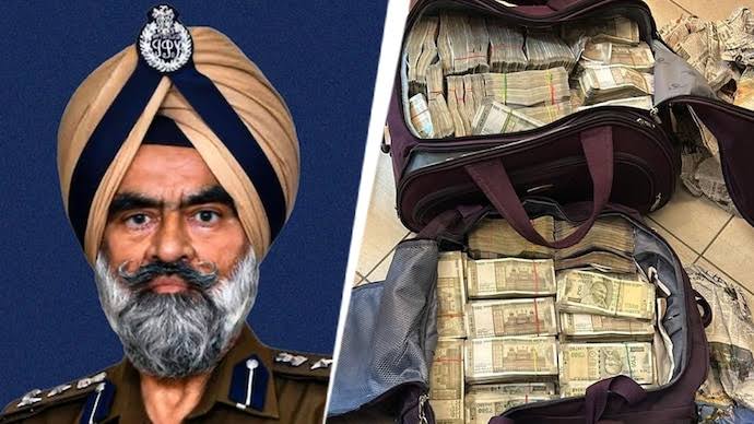 Punjab DIG Harcharan Singh Bhullar Caught by CBI With Rs 5 Crore Cash