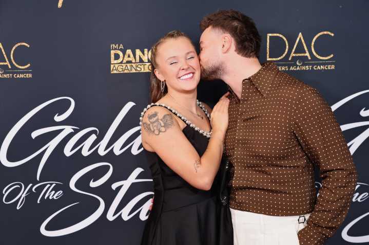 JoJo Siwa and Chris Hughes Make Red Carpet Debut, Gush Over Each Other