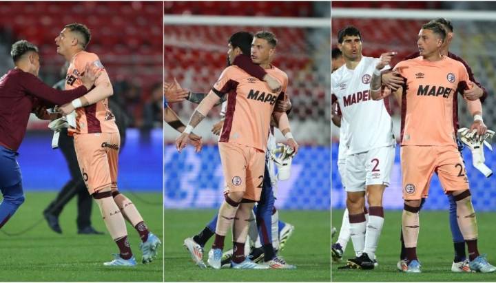 "Que me venga a buscar al vestuario": el descontrol de Nahuel Losada tras empate de Lanús contra Universidad de Chile
