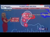 Tracking the Tropics: Melissa strengthens to Category 5 hurricane with its sights set on Jamaica