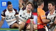 NRL grand final quick hits: Reece Walsh creates magic after avoiding sin bin as Broncos survive Hunt, Reynolds injuries to win premiership