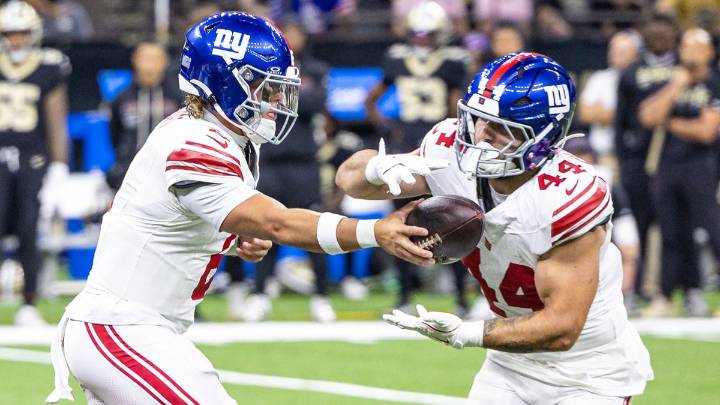 Cam Skattebo issues apology after Giants’ crushing loss to Saints