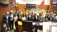 Alfonso Martínez gestiona recursos para Morelia en el Senado