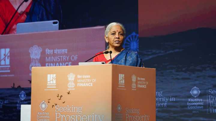 India’s rise as stabilising force not accidental; absolute dominance of a hegemon now contested: FM Sitharaman