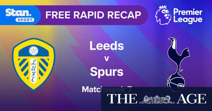 Rapid Recap | MW7: Leeds vs Spurs