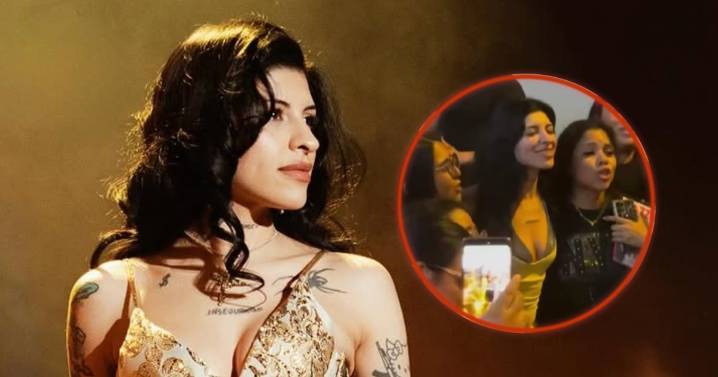 Cazzu canta ‘Cielito Lindo’ con sus fans en la calle: ‘Me explota el corazón’