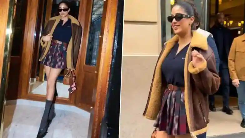 Bollywood Paris Fashion Week 2025: Janhvi Kapoor Pays Homage to Britney Spears, Goes on Luxury Paris Stroll With Shikhar Pahariya and Faces Trolls