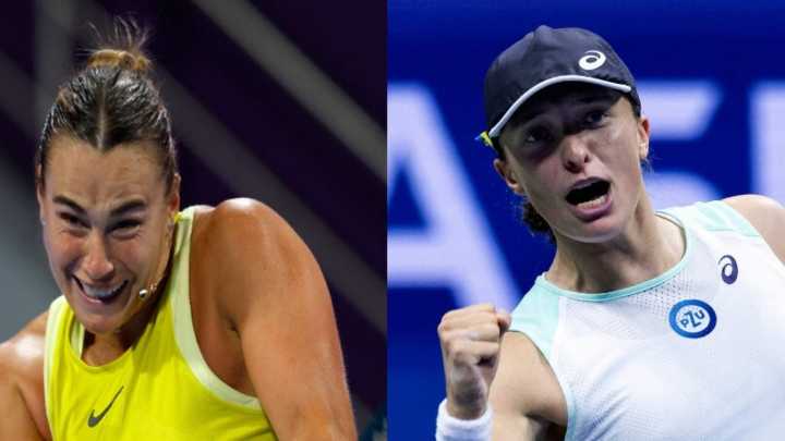 Estalla escándalo en el tenis mundial: Aryna Sabalenka e Iga Swiatek, acusadas de jugar con ‘altos niveles de testosterona’
