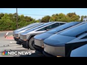 Tesla issues recall over bright parking lights on U.S. Cybertrucks