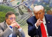 Trump sube el tono: dice que Petro “es un matón” y que fabrica “muchas drogas”