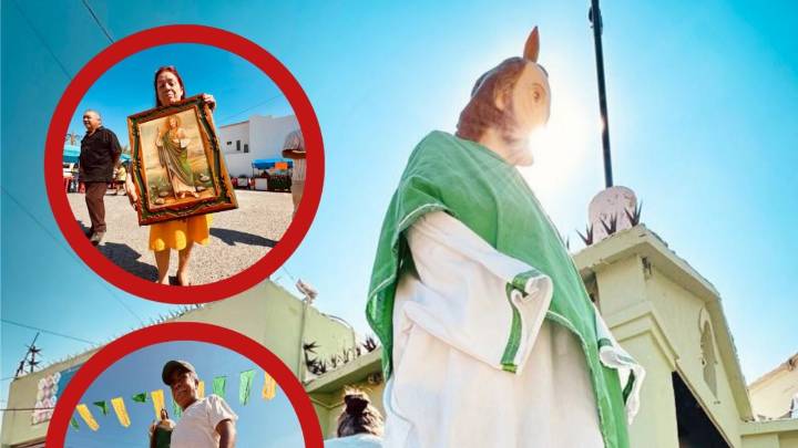 Nuevo Laredo: devotos muestran su fe a San Judas Tadeo en su día