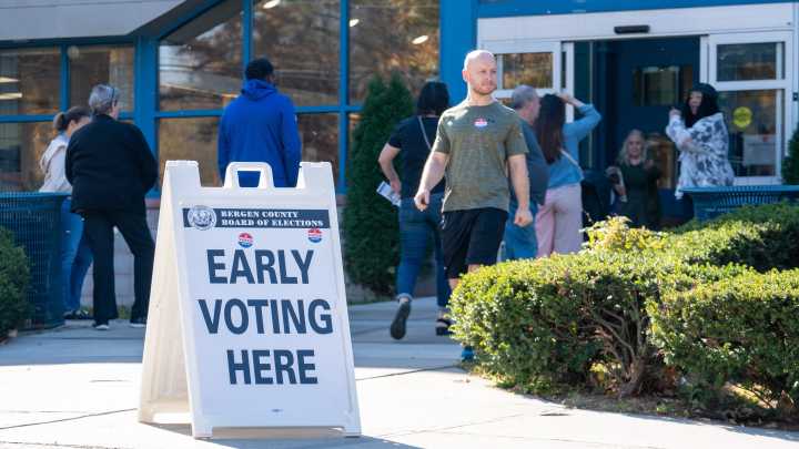 Vote early at these polling locations in North Jersey