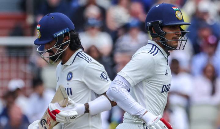 1st Test: Rahul’s ton, Gill’s fifty power India 56