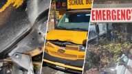 Héroes salvan a pasajeros de autobús escolar en llamas en NJ