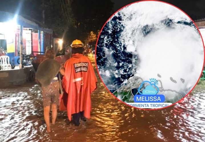 Tormenta tropical Melissa genera precaución en Magdalena y Santa Marta tras su paso por La Guajira