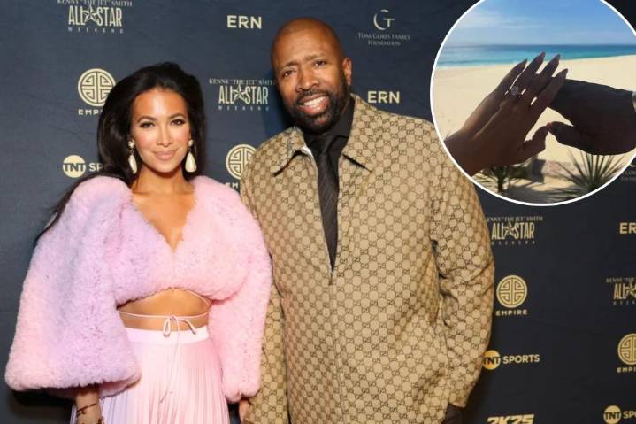 Kenny Smith engaged to Tia Jurcic in stunning beach scene