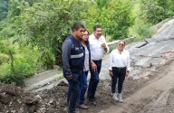 Reapertura de caminos en Pantepec y entrega de apoyos: acciones conjuntas de los tres niveles de gobierno