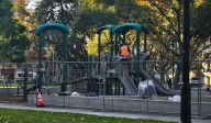 New Play Structure At Concord’s Todos Santos Plaza Almost Complete