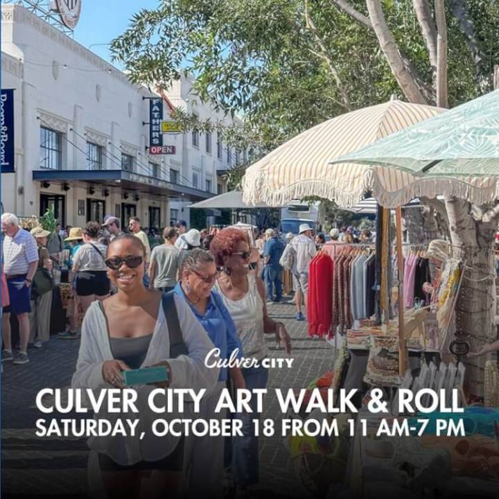 Culver City Art Walk & Roll Returns October 18 With Art, Music, and Food Festival