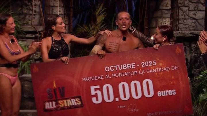 Rubén Torres gana ‘Supervivientes All Stars’ tras un reñido duelo con Jessica Bueno