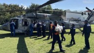 Defensa Nacional establece 111 puentes aéreos para auxiliar a damnificados en Hidalgo