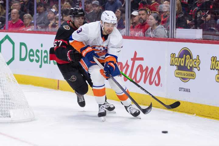 Islanders rally past Senators with late Anders Lee game-winner - The Rink Live | Coverage of youth, junior, high school and college hockey