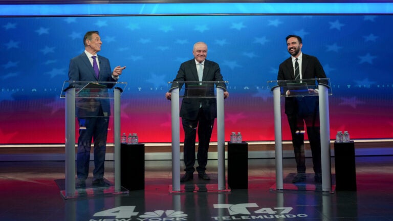 Cuomo, Sliwa, and Mamdani in first NYC mayoral debate