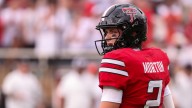 Behren Morton leaves Texas Tech football game with lower