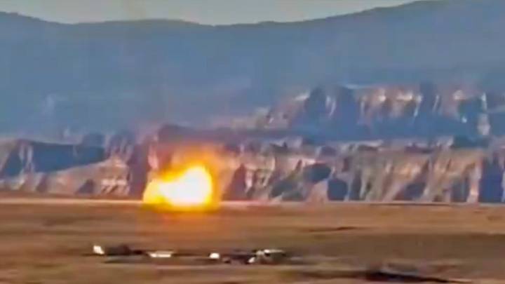 Watch: Chinese rocket crashes dangerously close to residential area