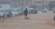Calles y comercios inundados en el municipio de Ibiza por una tromba de agua sin precedentes