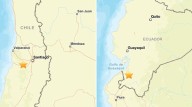 Sismos sacuden a Ecuador, Chile, Costa Rica y Argentina