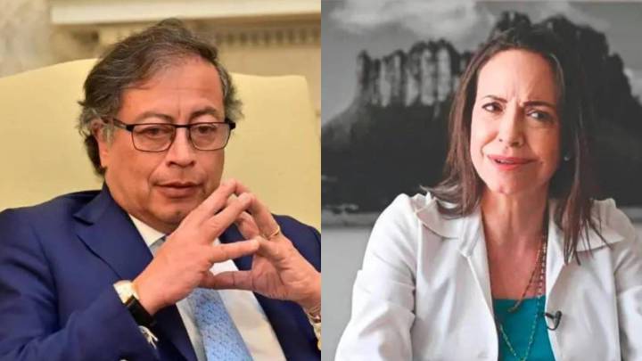 Los confusos mensajes con los que Petro reaccionó al Nobel de María Corina Machado: ¿le quiso “bajar la caña”?