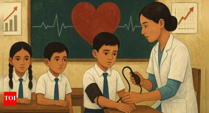 Indian children show adult-like heart risks as early as age 5