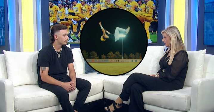 Las Vegas baseball player auditions for viral Savannah Bananas team