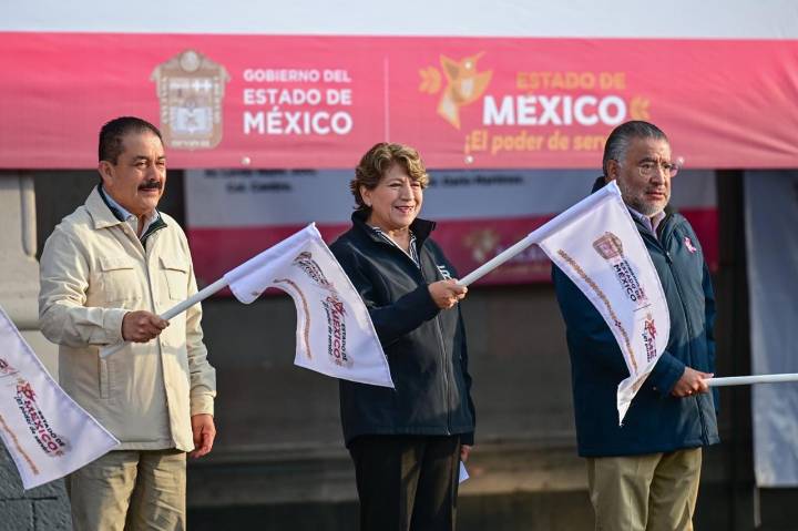 MEXIQUENSES ENVÍAN 15 TONELADAS DE AYUDA A HIDALGO POR LLUVIAS