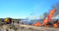 Incendios de campos: preocupa la situación en Valle Medio, Valle Inferior y Río Colorado