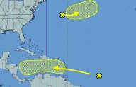 Tropical system expected to reach Caribbean next week