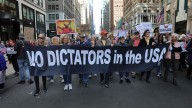 ‘No Kings’ mass protests against Trump’s policies begin