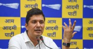 Delhi AAP says 'fake' Yamuna ghat created with filtered water for PM