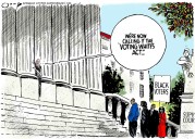 Cartoon: Voting Whites Act