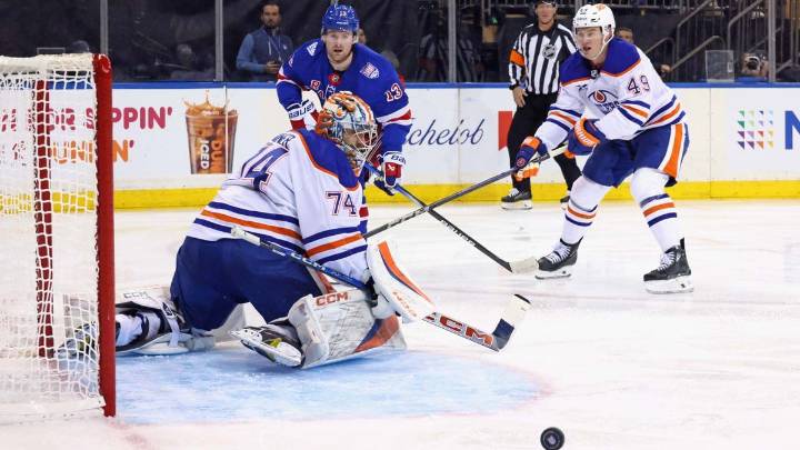 Player grades: Edmonton Oilers come out cold, but hot Stuart Skinner whips New York Rangers