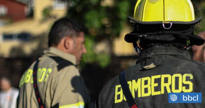Incendio en casona de Buin deja una persona fallecida