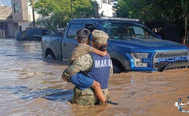 Las lluvias torrenciales dejan 37 personas sin vida en cuatro estados