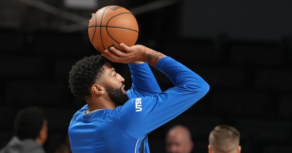 Anthony Davis rompe el silencio y dice si jugará con Mavericks México ante Pistons