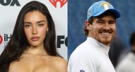 Madison Beer & Justin Herbert Confirm Relationship With Sideline Kiss at Chargers Game | Justin Herbert, Madison Beer 